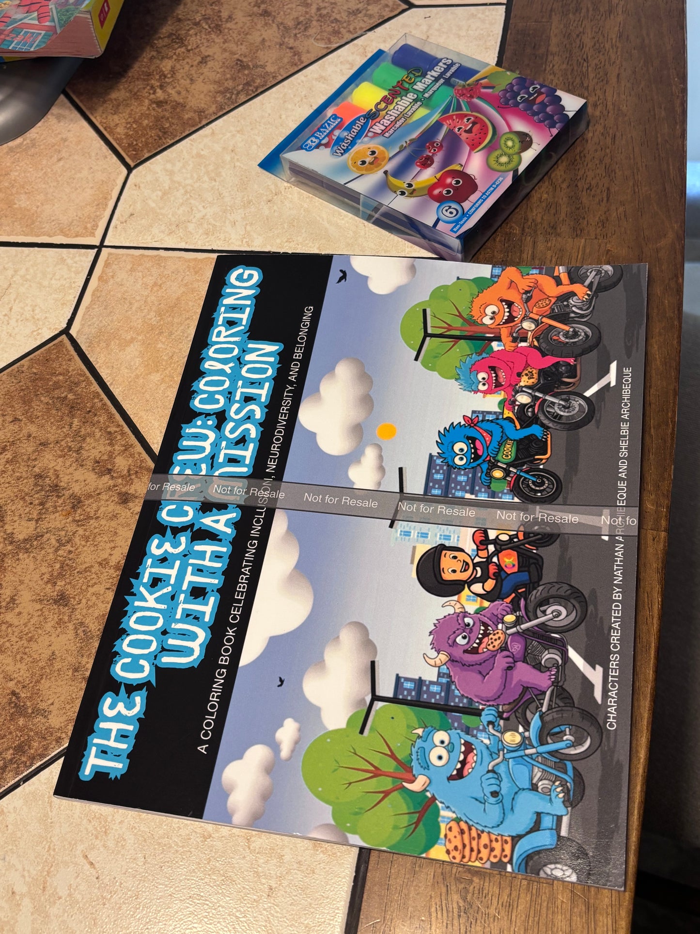 PREORDER Autographed Coloring Book