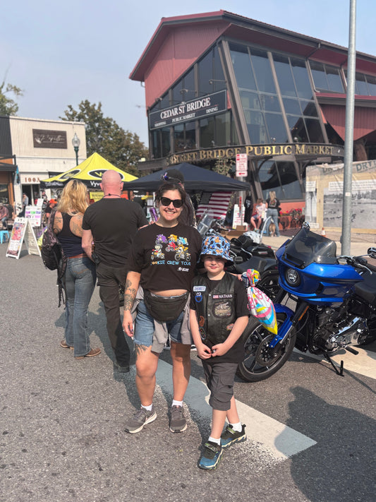 Limited Edition Moto Monsters X Law Tigers Tshirt