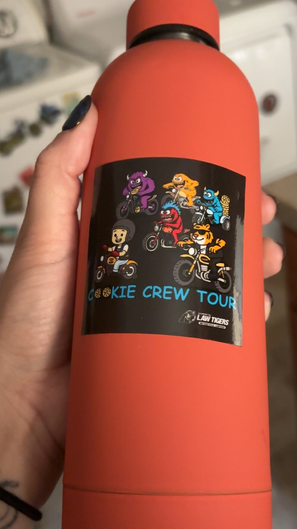 Law Tigers X Cookie Crew Tour Limited Edition Sticker