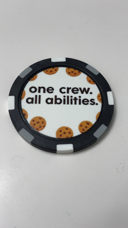 Moto Monsters Poker Chip