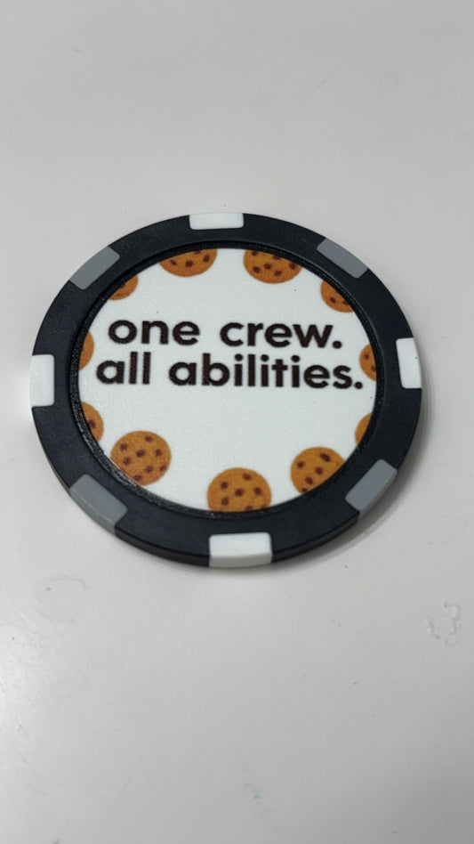 Moto Monsters Poker Chip