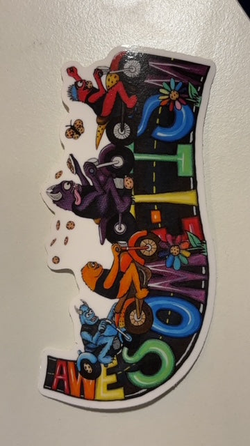 Awesome-tism Vinyl Sticker